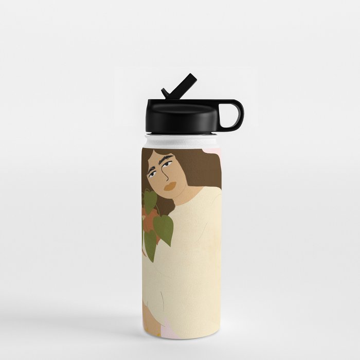 When You Have Strong Connection With Plants Water Bottle Gallery Image 1