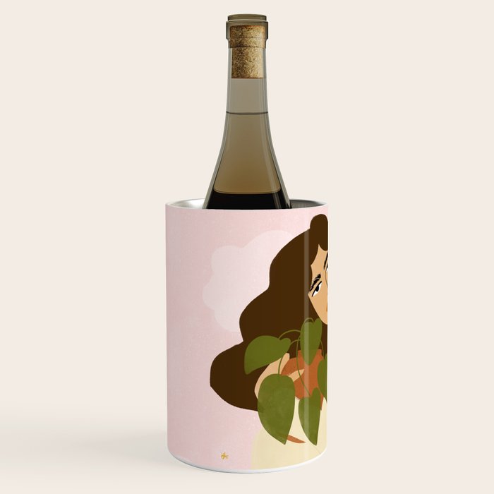 When You Have Strong Connection With Plants Wine Chiller Gallery Image 2