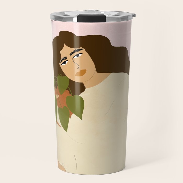 When You Have Strong Connection With Plants Travel Mug Gallery Image 1