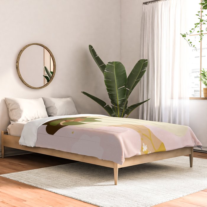 When You Have Strong Connection With Plants Comforter Gallery Image 2