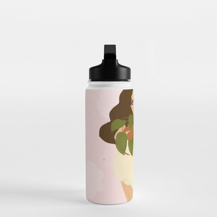 When You Have Strong Connection With Plants Water Bottle Gallery Image 3