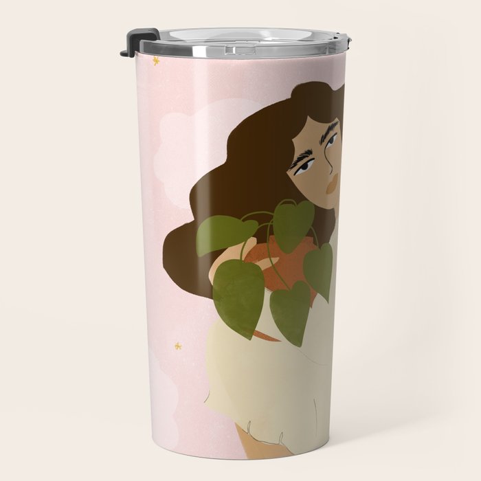 When You Have Strong Connection With Plants Travel Mug Gallery Image 3