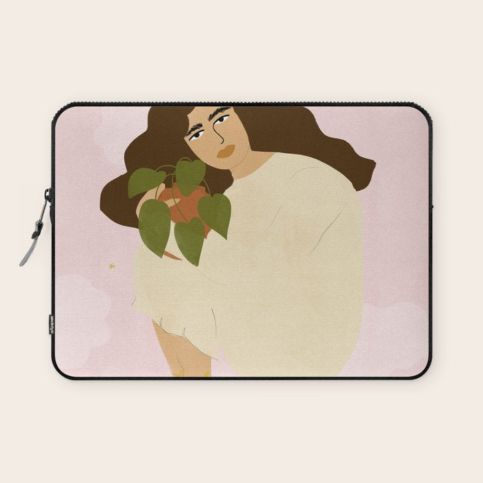 When You Have Strong Connection With Plants Laptop Sleeve Gallery Image 1