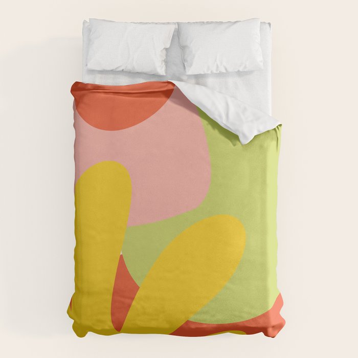 Rainbow LA Cutout Duvet Cover Gallery Image 1