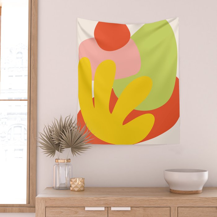 Rainbow LA Cutout Wall Tapestry Gallery Image 2