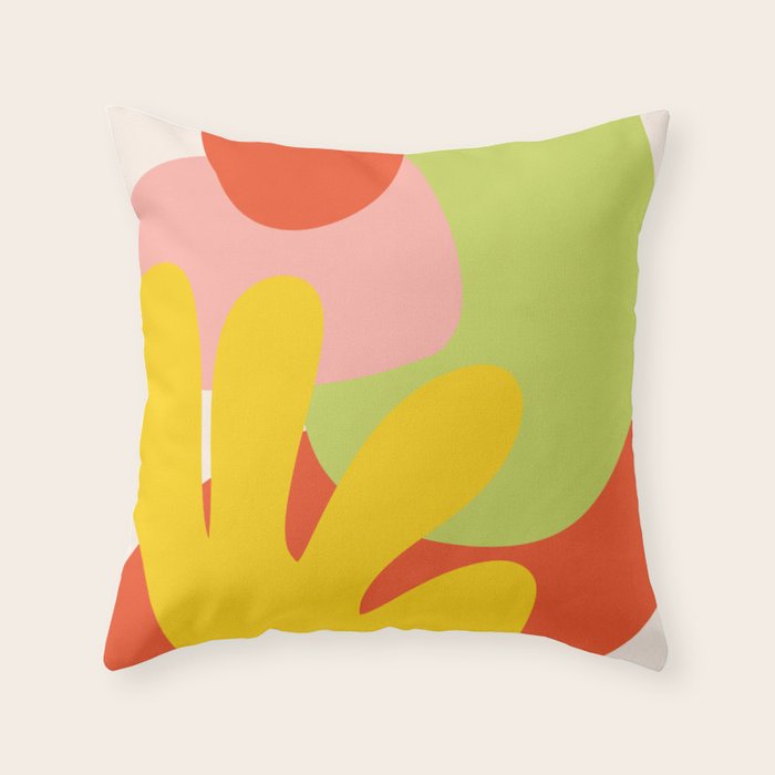 Rainbow LA Cutout Throw Pillow Gallery Image 6