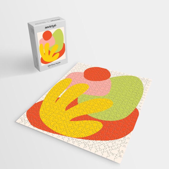 Rainbow LA Cutout Jigsaw Puzzle Gallery Image 2