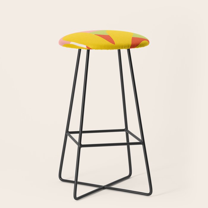 Rainbow LA Cutout Stool Gallery Image 1