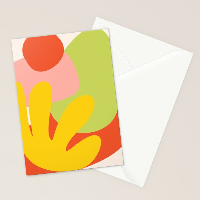 Rainbow LA Cutout Stationery Card Gallery Image 2