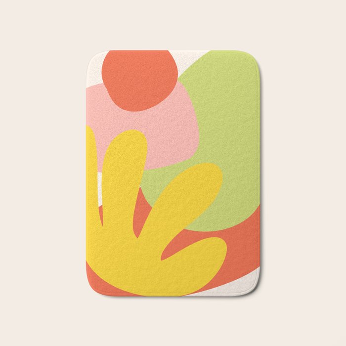 Rainbow LA Cutout Bath Mat Gallery Image 1