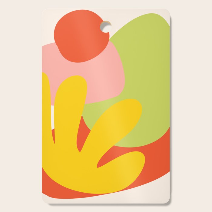 Rainbow LA Cutout Cutting Board Gallery Image 1