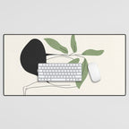 Minimal Line Shade 2 Desk Mat Gallery Image 1