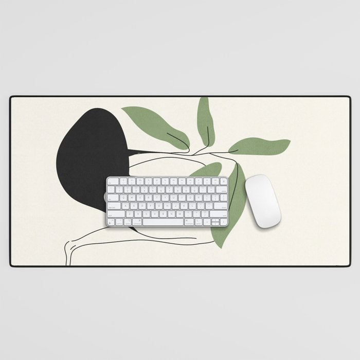 Minimal Line Shade 2 Desk Mat Gallery Image 1