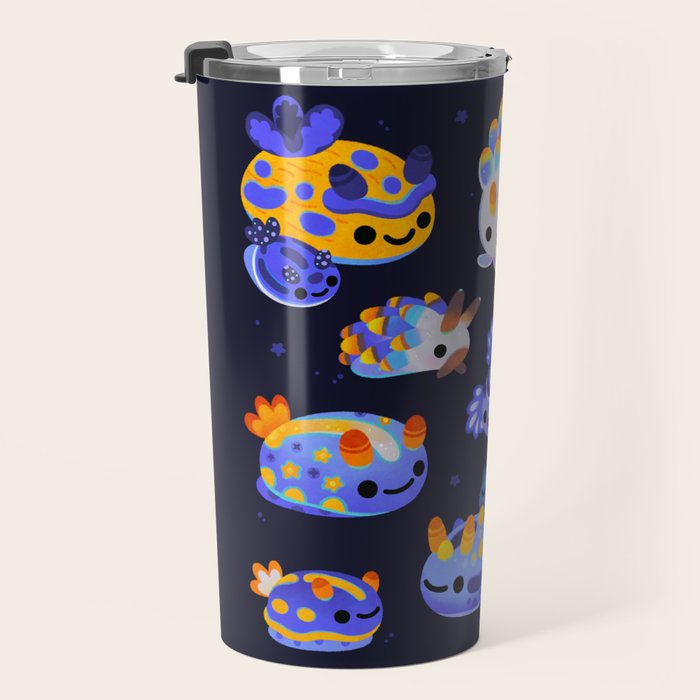 Blue sea slug Travel Mug Gallery Image 3