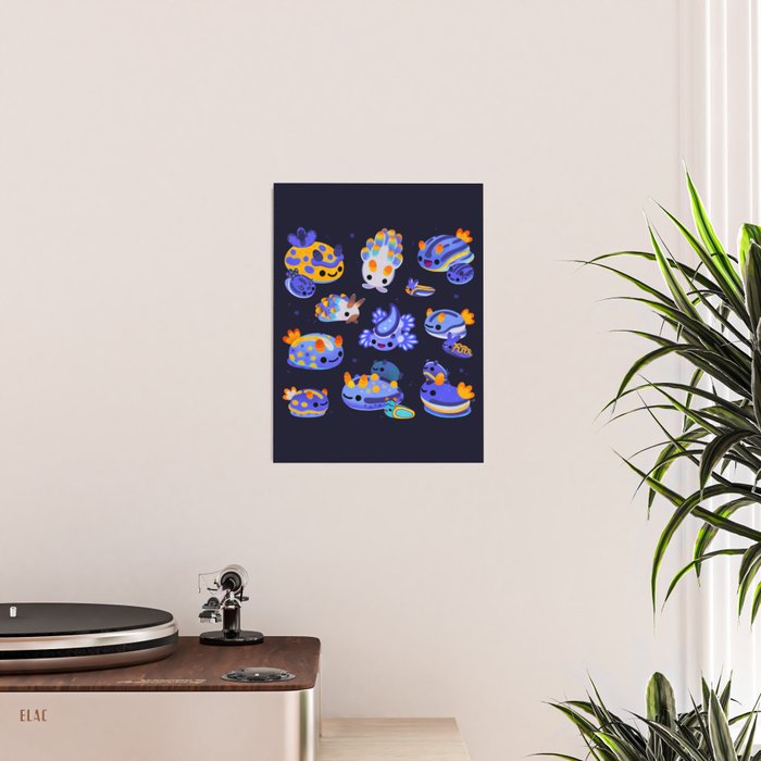 Blue sea slug Poster Gallery Image 2