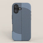 Retro Balance Blue  iPhone Case Gallery Image 1