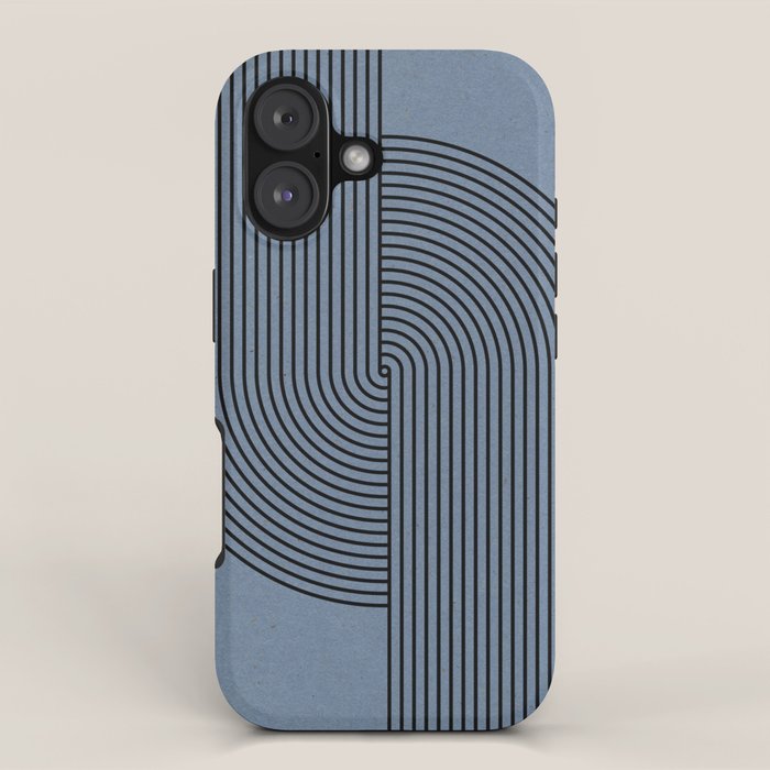 Retro Balance Blue  iPhone Case Gallery Image 1