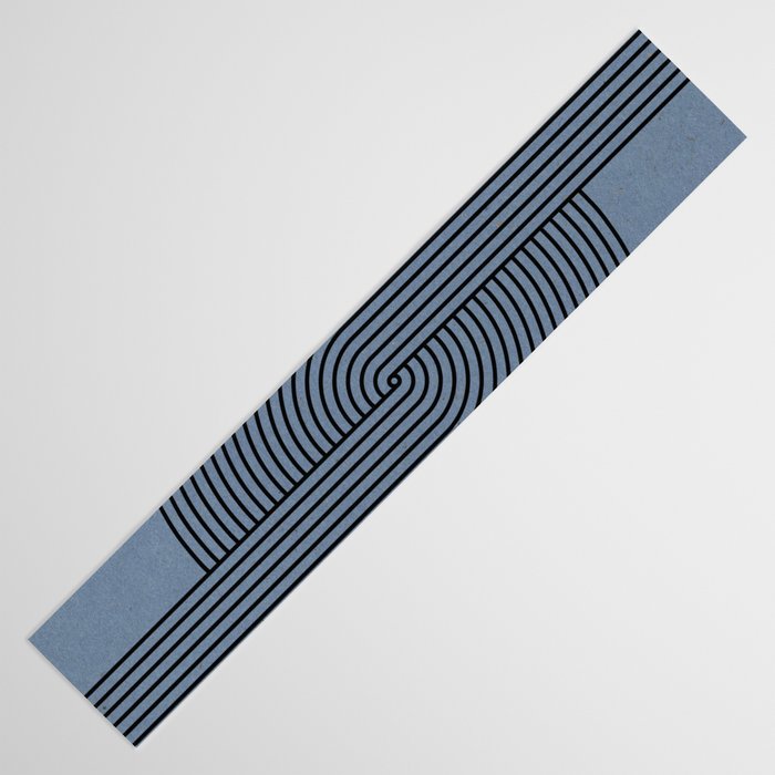 Retro Balance Blue  Table Runner Gallery Image 3
