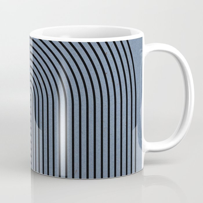 Retro Balance Blue  Coffee Mug Gallery Image 1