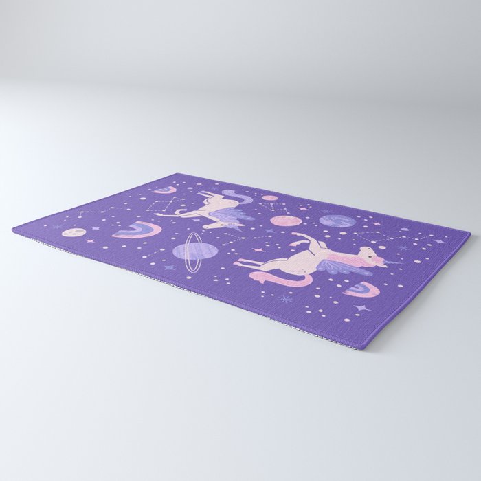 Space Unicorns Rug Gallery Image 3