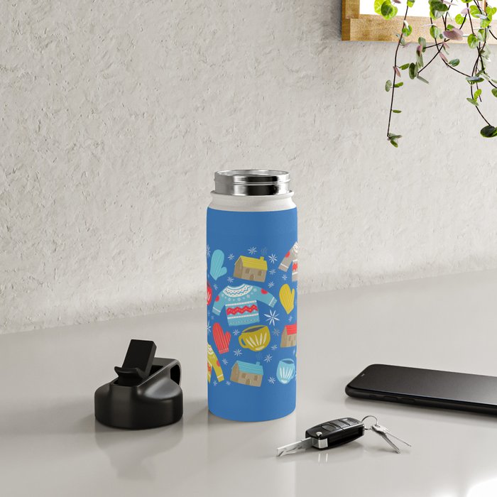 Hygge Home | Blue Water Bottle Gallery Image 4