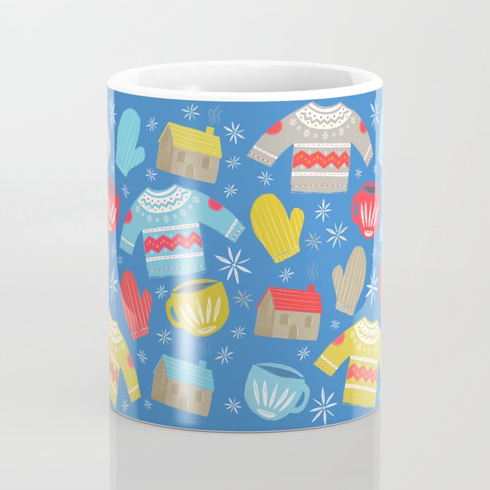 Hygge Home | Blue Coffee Mug Gallery Image 4