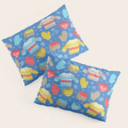 Hygge Home | Blue Pillow Sham Gallery Image 3