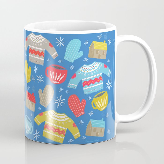 Hygge Home | Blue Coffee Mug Gallery Image 1
