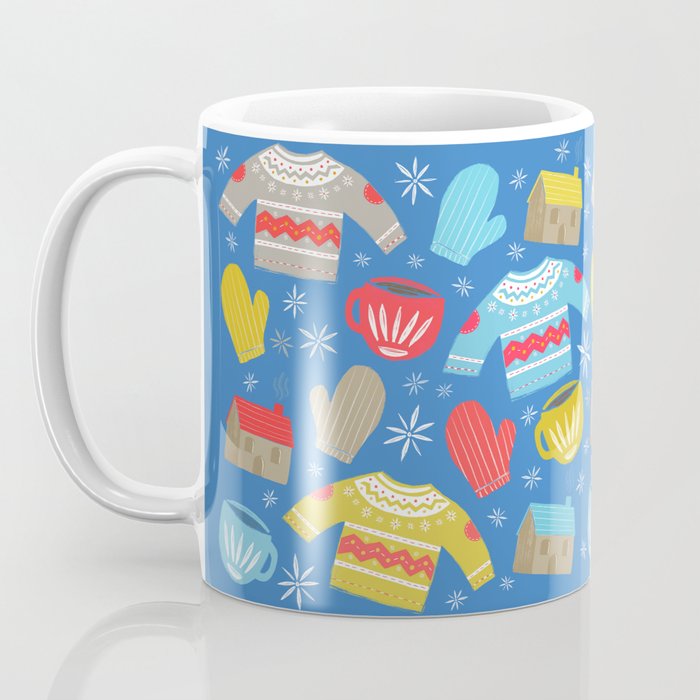 Hygge Home | Blue Coffee Mug Gallery Image 3