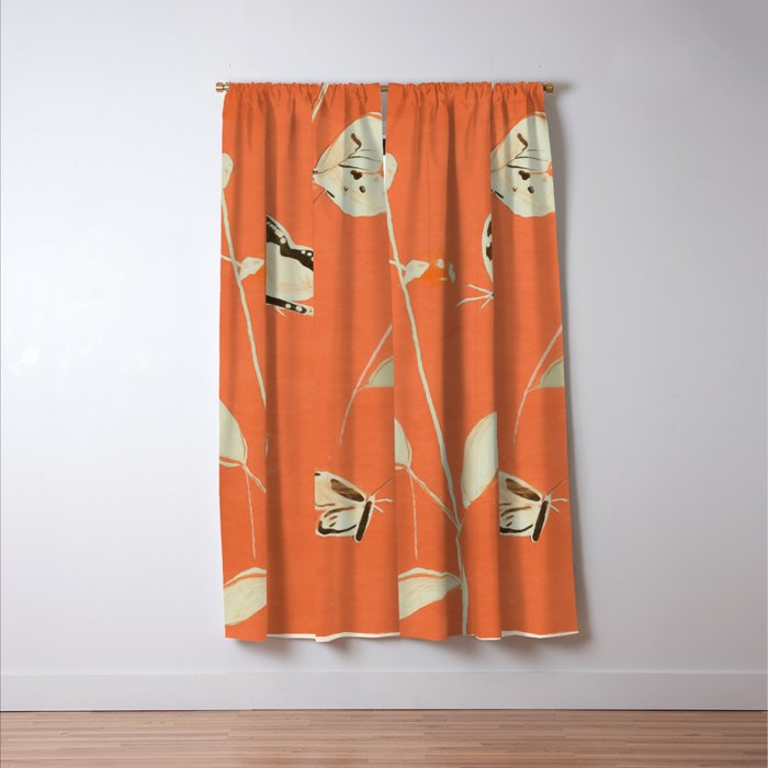 Butterflies 4 Window Curtain Gallery Image 3