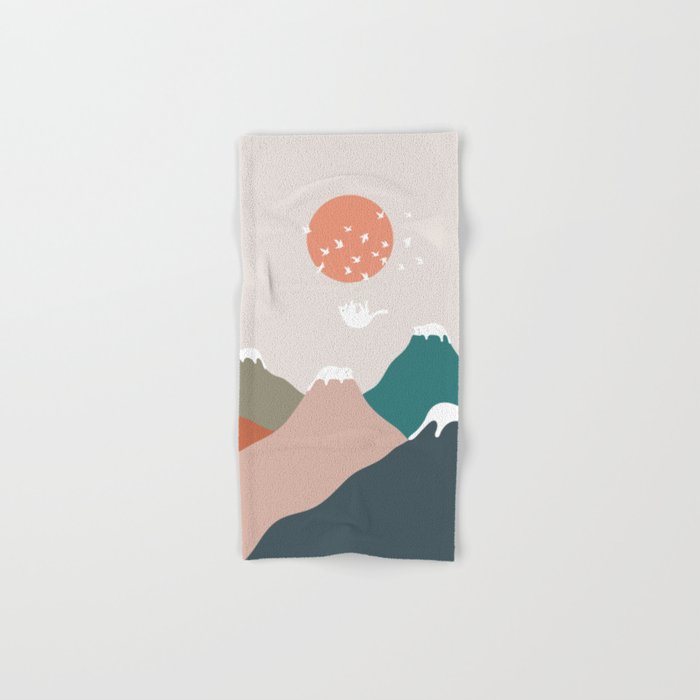Cat Landscape 193 Bath Towel Gallery Image 1