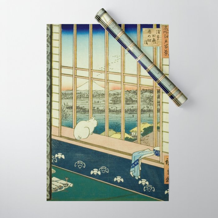 Asakusa Rice Fields and Torinomachi Festival ( Wrapping Paper Gallery Image 1