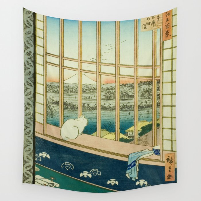 Asakusa Rice Fields and Torinomachi Festival ( Wall Tapestry Gallery Image 4