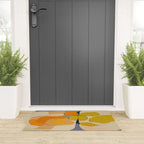 Mid Century Organic Shapes II Welcome Mat Gallery Image 3