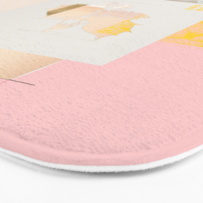 daydream sunday blues rosa Bath Mat Gallery Image 3