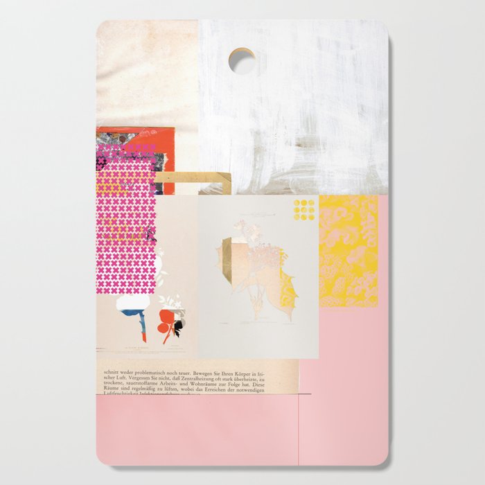 daydream sunday blues rosa Cutting Board Gallery Image 1