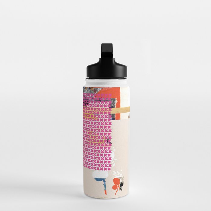 daydream sunday blues rosa Water Bottle Gallery Image 3