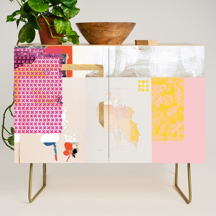 daydream sunday blues rosa Credenza Gallery Image 1