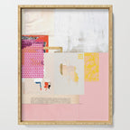 daydream sunday blues rosa Serving Tray Gallery Image 1