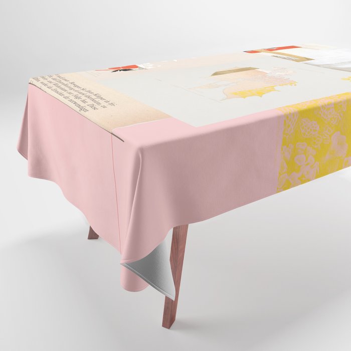 daydream sunday blues rosa Tablecloth Gallery Image 1