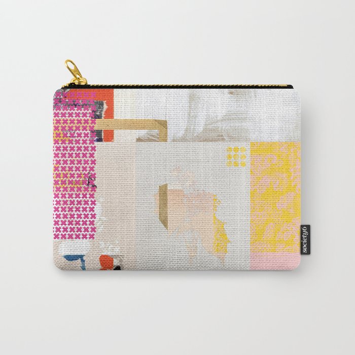 daydream sunday blues rosa Carry All Pouch Gallery Image 1