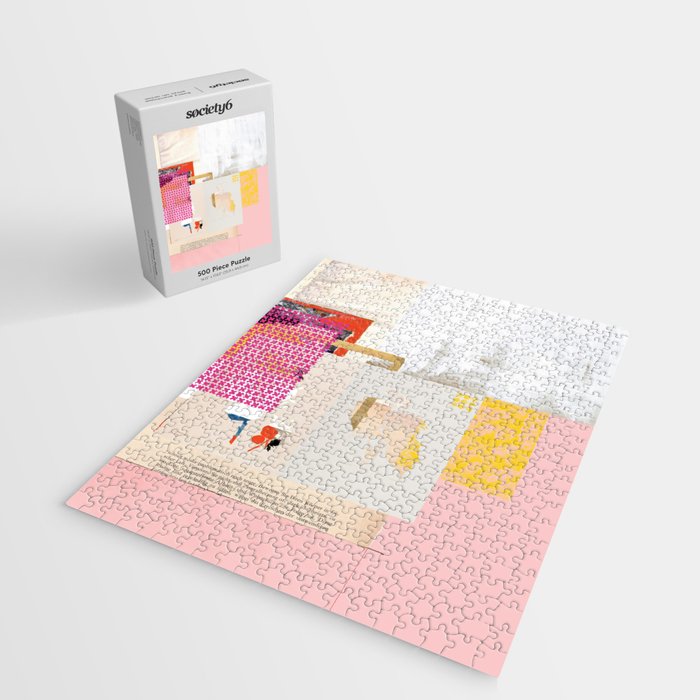 daydream sunday blues rosa Jigsaw Puzzle Gallery Image 2