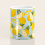 Lemon Pattern - Amalfi Coast Cocktails Coffee Mug Gallery Image 4