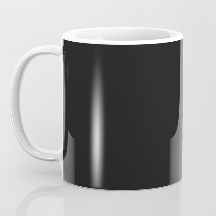 PNW Pacific Northwest Compass - White on Black Minimal Coffee Mug Gallery Image 3