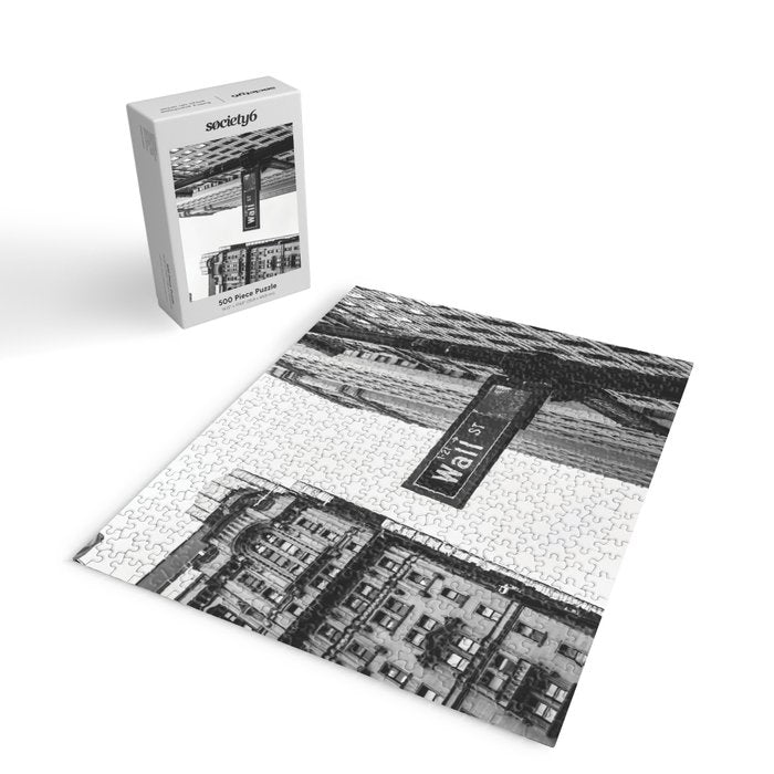 Wall street bw Jigsaw Puzzle Gallery Image 2