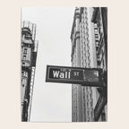 Wall street bw Poster Gallery Image 4