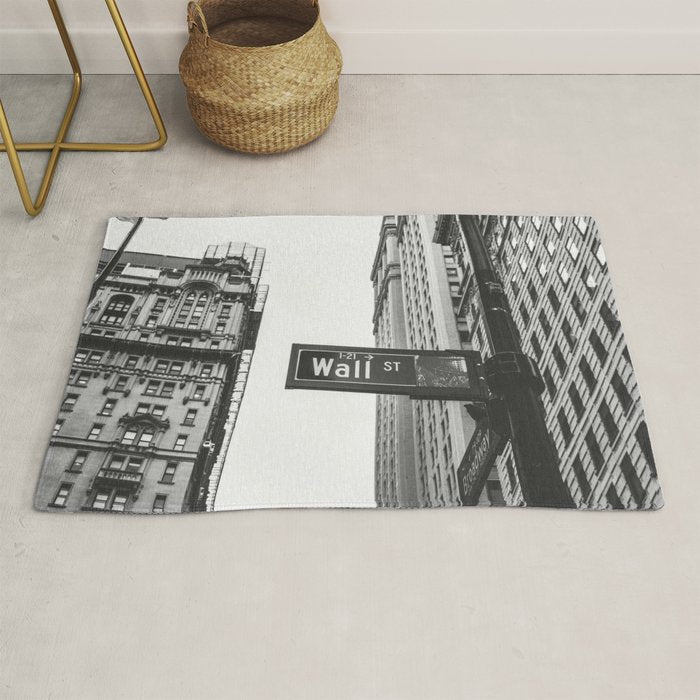 Wall street bw Rug Gallery Image 1