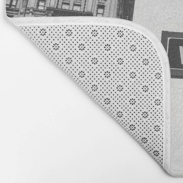 Wall street bw Bath Mat Gallery Image 2