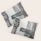 Wall street bw Pillow Sham Gallery Image 3