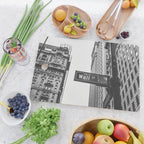 Wall street bw Cutting Board Gallery Image 2